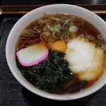 幌加内製麺 - 月見とろろそば(温/550円)