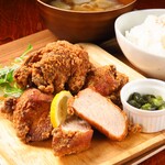 ★W最高金賞受賞の【からあげ＆チキン南蛮】定食当店は日本一の店舗数のからあげ専門店【鶏笑】の提携店