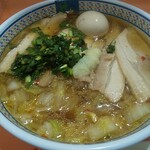 どうとんぼり神座 -  小チャーシュー煮玉子ラーメン  