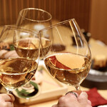 玄水 - ワインで乾杯♪