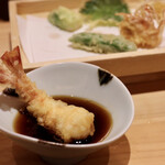 玄水 - 活車海老の天ぷら