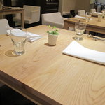 ristorante SAWADA - テーブル