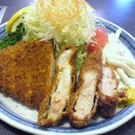 成田屋牛焼肉とんかつ - 