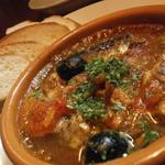 イワシとトマトのアヒージョ