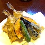 寿司とし - ハゼの天ぷら