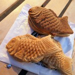 Taiyaki Shinjuku Tsubakian - たい焼き3種