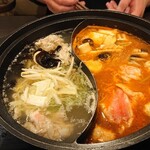 しゃぶ葉 - 三元豚バラ肉食べ放題コースを頂きます。