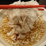 しゃぶ葉 - 三元豚バラ肉リフトアップ