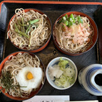 そば処はやし  - 料理写真:割子そば