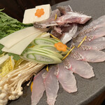 かもめ食堂 - マダイのしゃぶしゃぶ