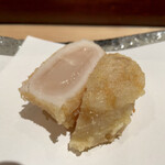 にい留 - 帆立貝柱。層が、、、