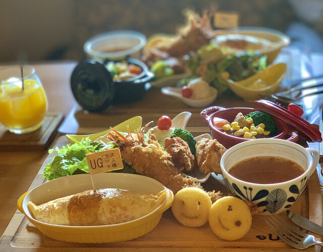 Ug ユージー 大和朝倉 カフェ 食べログ
