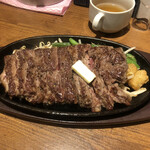 1ポンドのステーキハンバーグ タケル - 