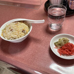 岩手屋 - ラーメン定食  チャーハン小