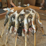 柳家 - 勿論、天然の鮎