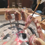 柳家 - 目の前で繰り広げられるジビエショー