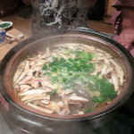 柳家 - 松茸と鮎の雑炊