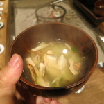 柳家 - 松茸と鮎の雑炊