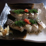 銀寿し - 炙り鯖寿司