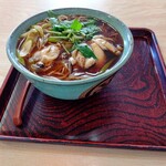 Sukaya - 【2021.3.4(木)】牡蠣蕎麦(並盛)1,000円