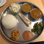 ネパール ミテリキッチンレストラン＆バー - ダルバートセット