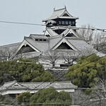 紅蘭亭 - 通町筋から見上げた熊本城天守閣は美しかったです
