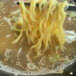 食堂 志らいわ - 塩ラーメンの麺