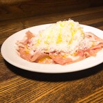 “Fluffy” Prosciutto and “fluffy” cheese