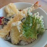 tempurabarukikuya - サービス天丼