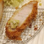 はせ川 - 上ロース（山葵と塩）