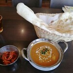 マハル アジアンダイニング - チキンカレーセット