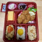 たごさく - 料理写真:広島県江田島産カキフライ弁当