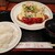 キッチンふじみ - 料理写真:チーズカツセット