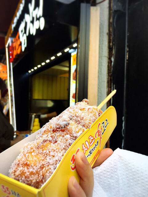 33トッポキチーズハットグ 新大久保 韓国料理 食べログ 33トッポキチーズハットグ 新大久保 韓国料理 食べログ
