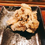 本格手打 いわしや - 舞茸天です。（2021.3 byジプシーくん）