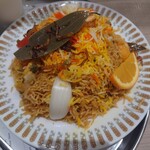 ANAS DOSA BIRYANI - チキンビリヤニセット