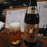 三葉洞 - 瓶ビール(580円)