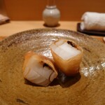 吉い - 新玉葱と昆布の春巻き