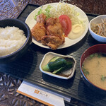 Buaiso - 明太鶏唐揚定食850円