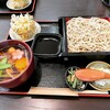 手打ちそば 蕎心庵 - 料理写真:国産鶏つみれとお揚げのせいろ＋並盛りおかわり　¥900+300-