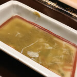 片折 - お出汁を注いで全部飲んだ！