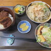 Tokachi Soba Echizen - 越前セットB　1,300円　＋　竹田厚あげ　500円