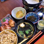 菜はな - 玄米ご飯の菜はなランチ 1080円