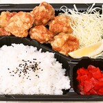 Menfan Syokudou - 鶏唐揚げ弁当　600円