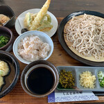 そば処　しんとみの郷 - しんとみの郷 ざるそば定食