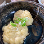 そば処　しんとみの郷 - 蕎麦がき天ぷら？