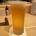 にかい笹木 - 生ビール