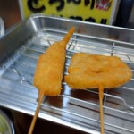 元祖串かつ だるま - キス、蓮根