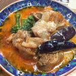 元気モリモリ - 鶏肉のトマトソース煮込み  