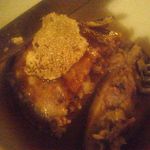 ラ シャッス - 鴨肉の椎茸詰め　トリュフソース